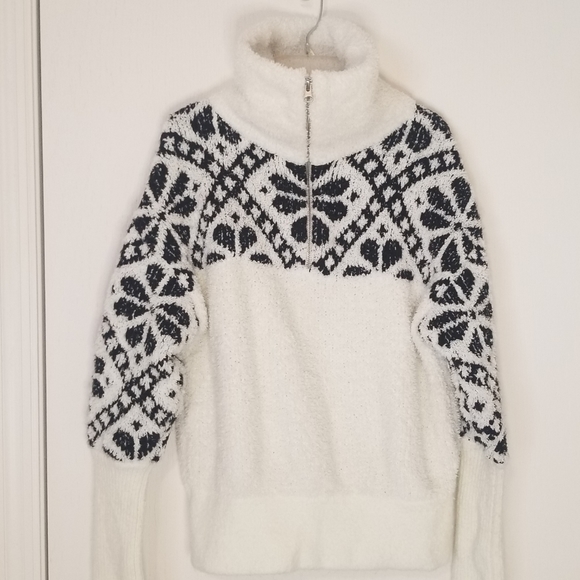 Anthropologie Pilcro Maia Quarter Zip Pullover Sweater - Picture 2 of 8